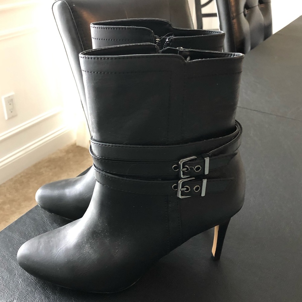 New Express black booties